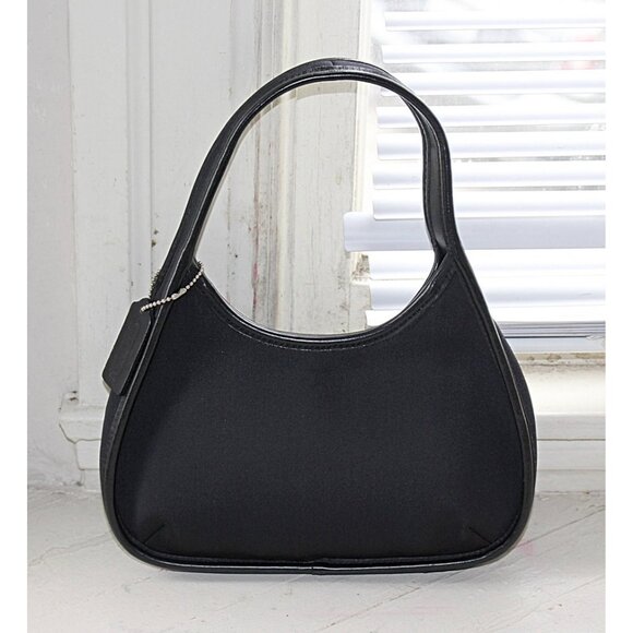 Coach Vintage - Ergo Neo Mini Satchel 6202 in Black - Nylon + Leather Construct - Picture 2 of 9